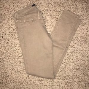 Flying Monkey Taupe Skinny Jeans